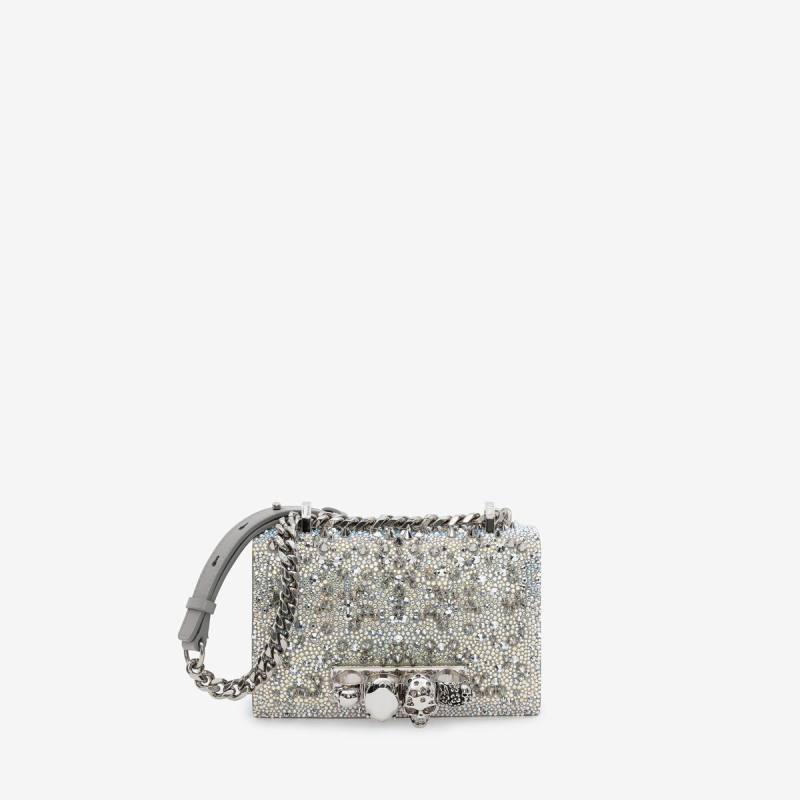 ALEXANDER MCQUEEN - Mini Jewelled Satchel - Item 653134D78OO9000